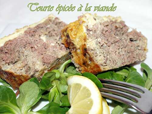 Tourte épicée à la viande