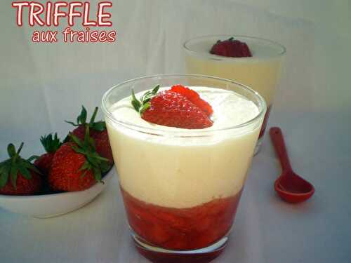 Trifle aux fraises