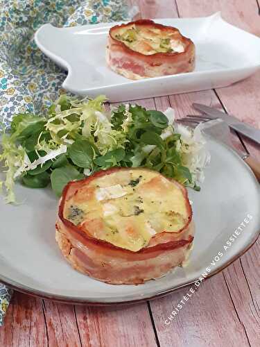 Clafoutis brocolis et chèvre