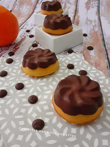 Fondant aux agrumes et chocolat