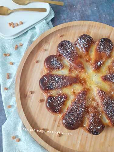 Fondant poires et caramel au beurre salé