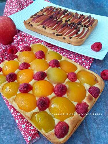 Tarte amandine aux fruits