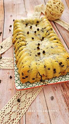 Cookies géant cœur spéculoos