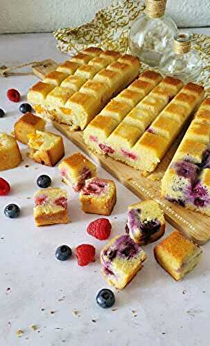 Cake moelleux aux fruits 