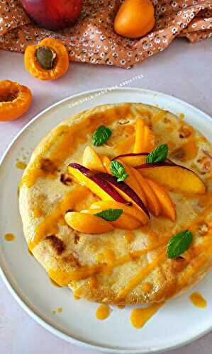 Fondant aux abricots et nectarines 