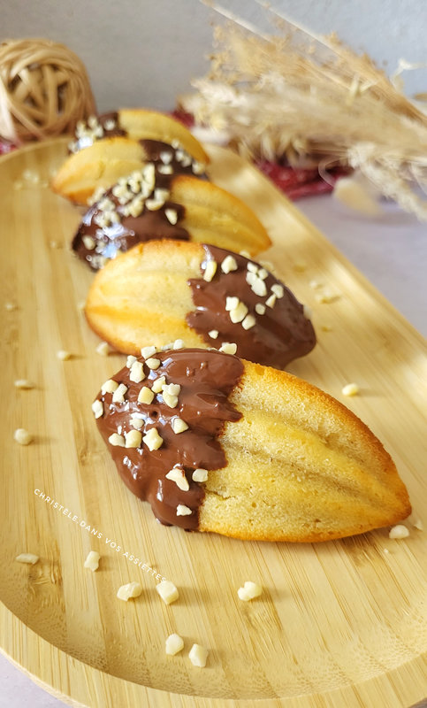 Gâteaux orange, amande et chocolat 