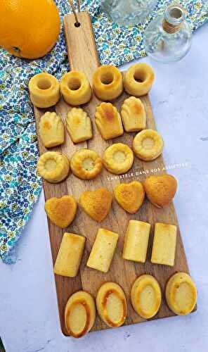 Mignardises amande , orange et fromage blanc 