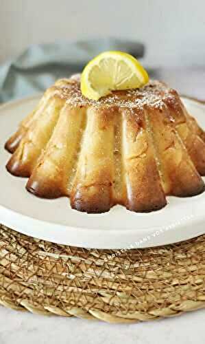 Fondant aux pommes et citron 