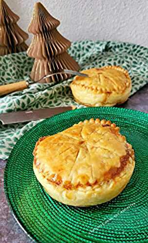 Tourte aux poireaux et saumon fumé 