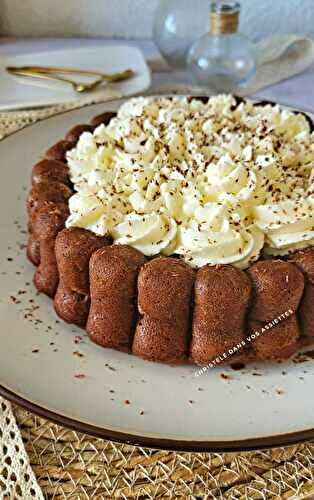 Gâteau fondant chocolat et mascarpone 