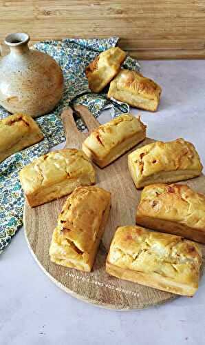  Petits cakes chorizo et chèvre 