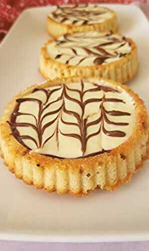 Tartelettes financières framboises et chocolat blanc 