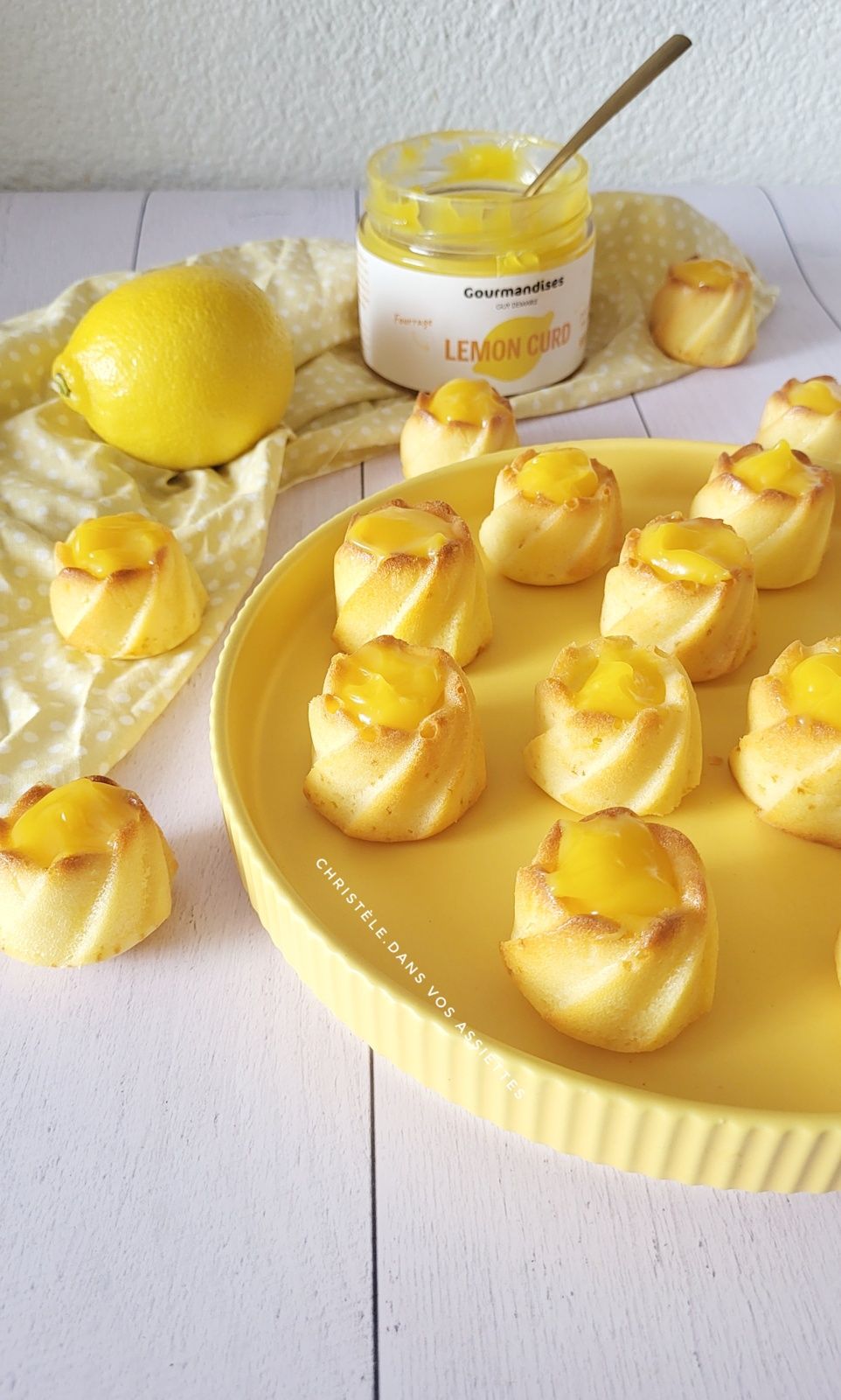Bouchées au citron 