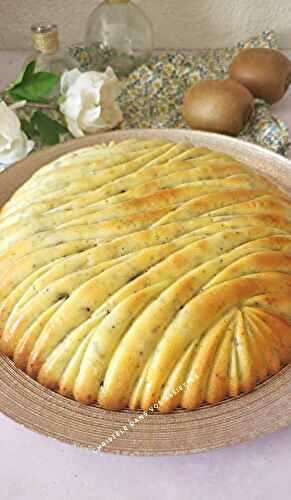 Gâteau kiwi et pavot 