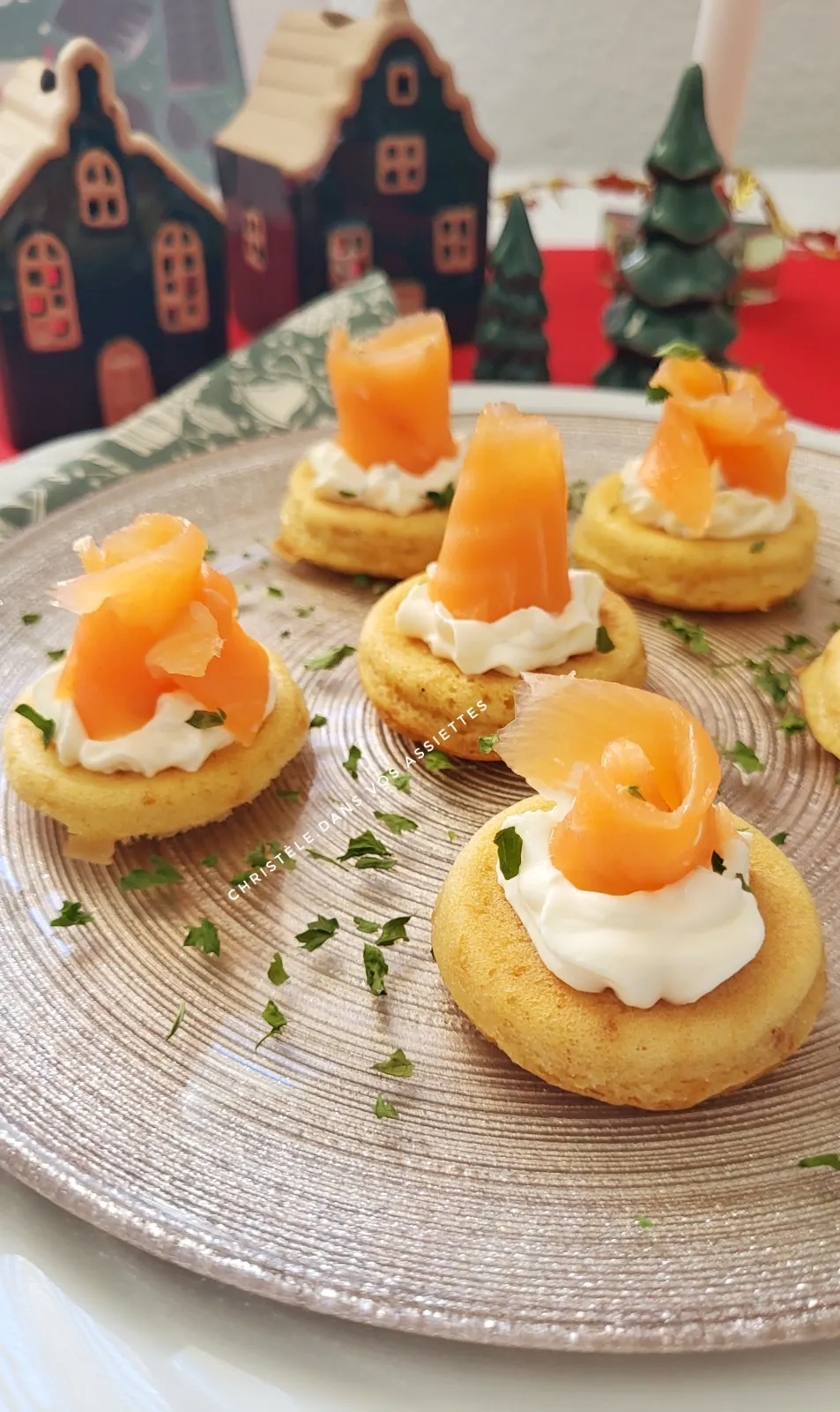 Blinis au saumon 