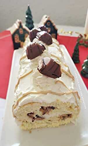Bûche mascarpone et Bueno