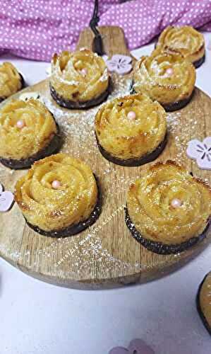 Roses mangue et chocolat 