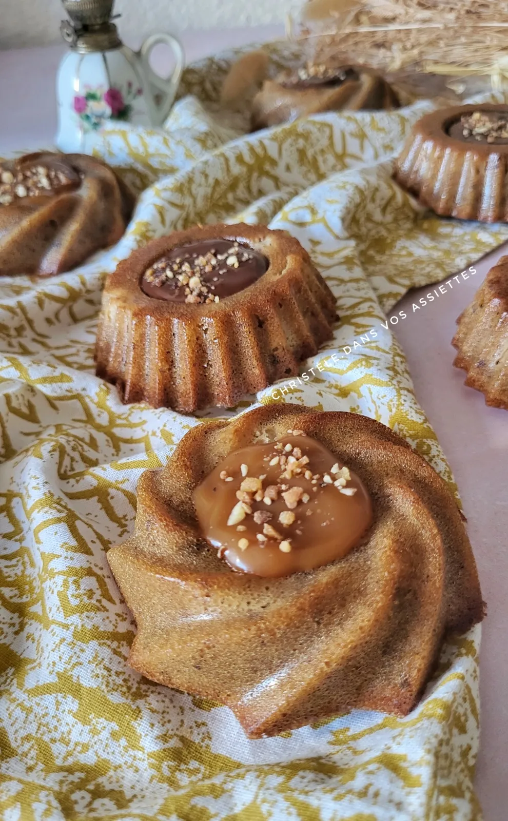 Moelleux noisette et poires 