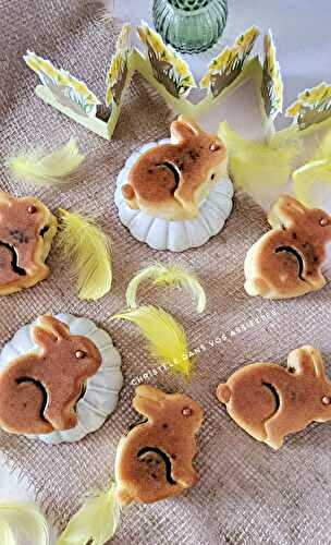 Petits lapins au cœur Nutella 