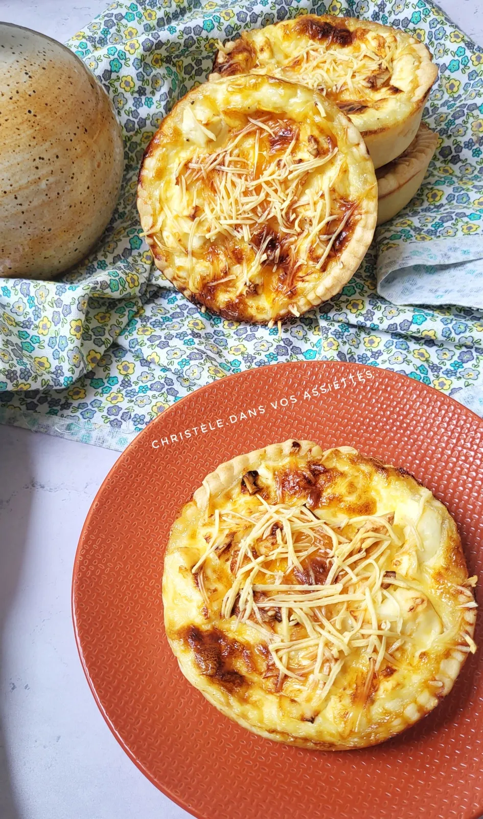 Tartelettes butternut et fêta  
