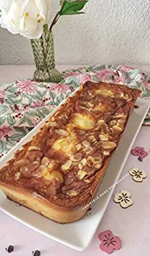 Moelleux poires et pépites au chocolat  