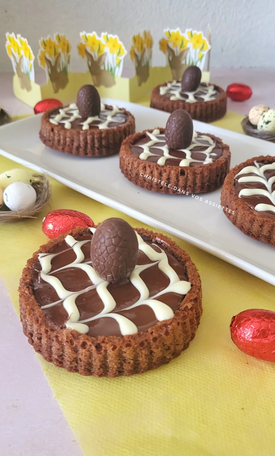 Tartelettes aux chocolats