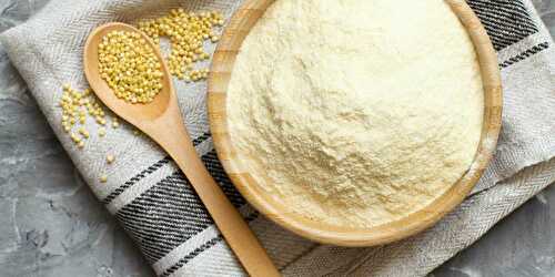 La farine de millet, nutritive et sans gluten