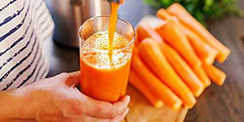 5 bienfaits insoupçonnés du jus de carotte
