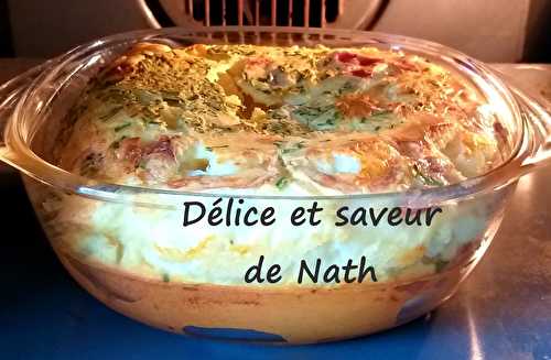 Clafoutis salé au chèvre