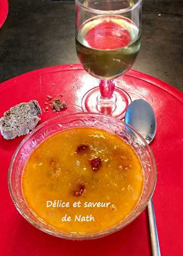 Soupe de haricots blancs au chorizo