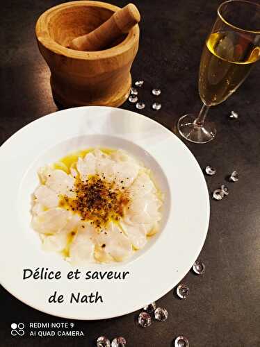 Carpaccio de Saint Jacques