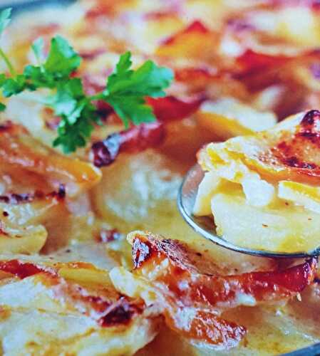 Gratin crémeux au Pont l'évêque