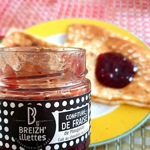 Confiture de fraise de Plougastel