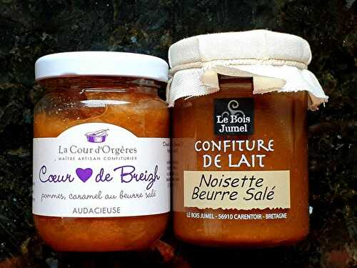 Délices sucrés de Bretagne à tartiner