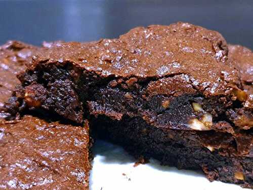 Recette de brownie vegan au chocolat et patate douce