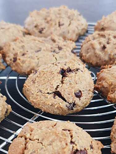 Recette de cookies chocolat aux pois chiches - vegan