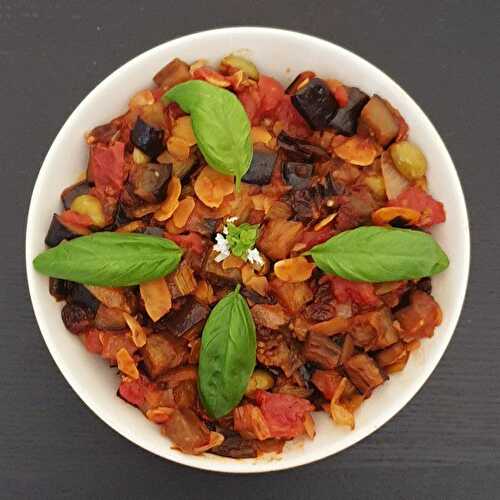 Recette de la Caponata à la Sicilienne