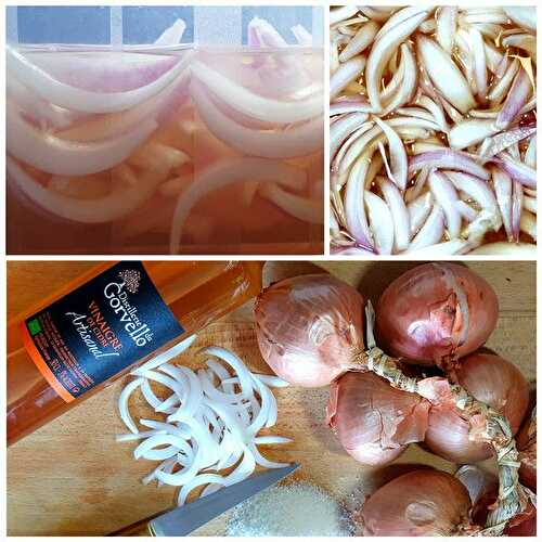 Recette facile de pickles d'oignons de Roscoff