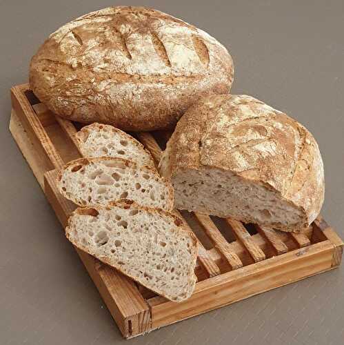 Recette pain maison au levain et farines bios (pour les nuls)