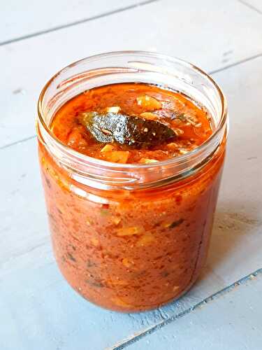 Recette sauce escabeche