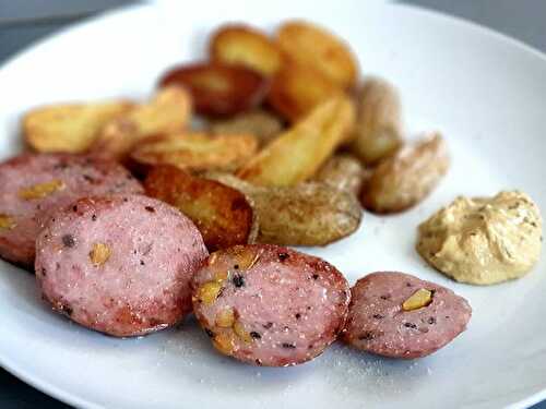 Recette saucisson de Lyon et pommes grenailles