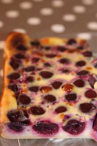 Clafoutis aux cerises