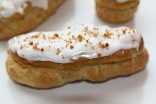 Eclairs à la crème de speculoos