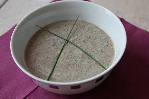 Velouté aux champignons