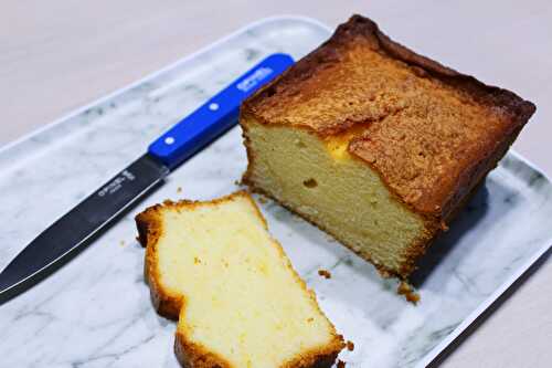 Cake Mousseline au Citron - Délicimô ! Blog de Recettes de Cuisine et Pâtisserie