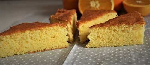 Gâteau Léger et Moelleux au Jus d'Orange - Délicimô ! Blog de Recettes de Cuisine et Pâtisserie