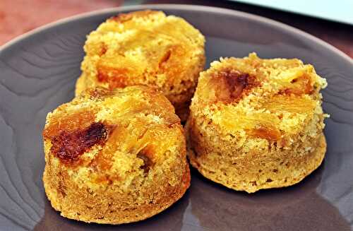 Mini Gâteaux Renversés à l'Ananas - Délicimô ! Blog de Recettes de Cuisine et Pâtisserie