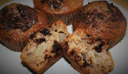 Muffins Chocolat Poires - Délicimô ! Blog de Recettes de Cuisine et Pâtisserie