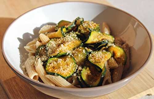 Pâtes Penne aux Courgettes - Délicimô ! Blog de Recettes de Cuisine et Pâtisserie