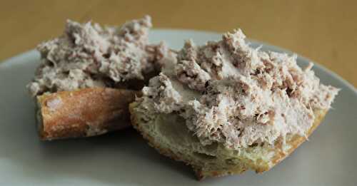 Rillettes de Thon Rapide - Délicimô ! Blog de Recettes de Cuisine et Pâtisserie